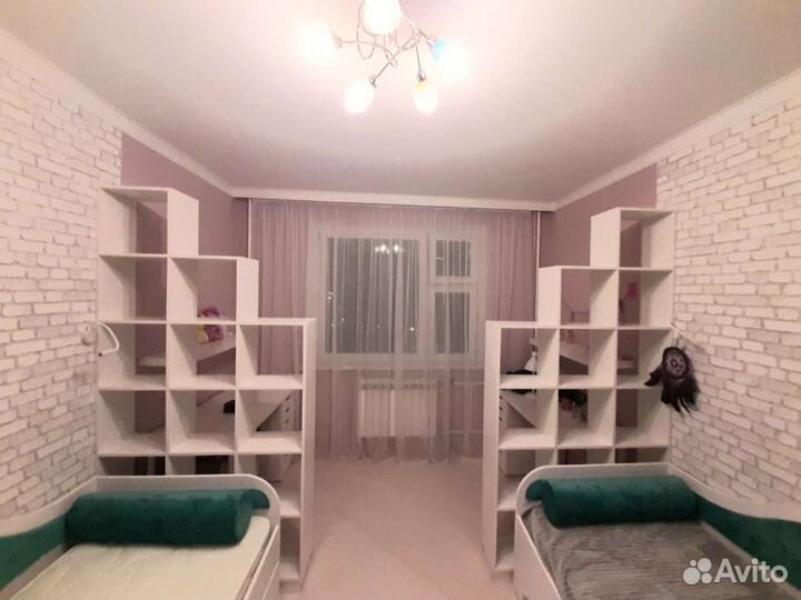Стеллаж перегородка для зонирования лесенка 6-5-4