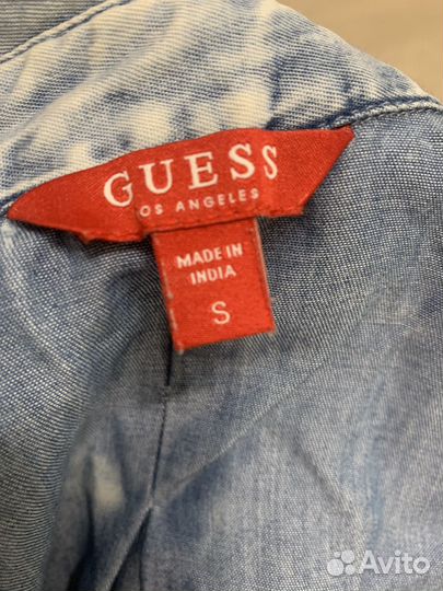 Джинсовая рубашка Guess