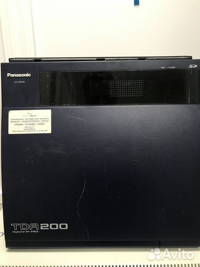 Цифровая атс Panasonic KX-TDA200 / KX-TDA200RU