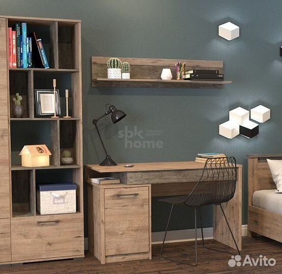 Стол письменный Денвер Дуб Веллингтон у(И)