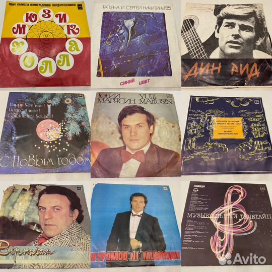 Виниловые,78 оборотов грампластинки СССР