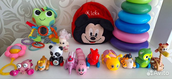 Развивающие игрушки сортер fisherprice, пирамида