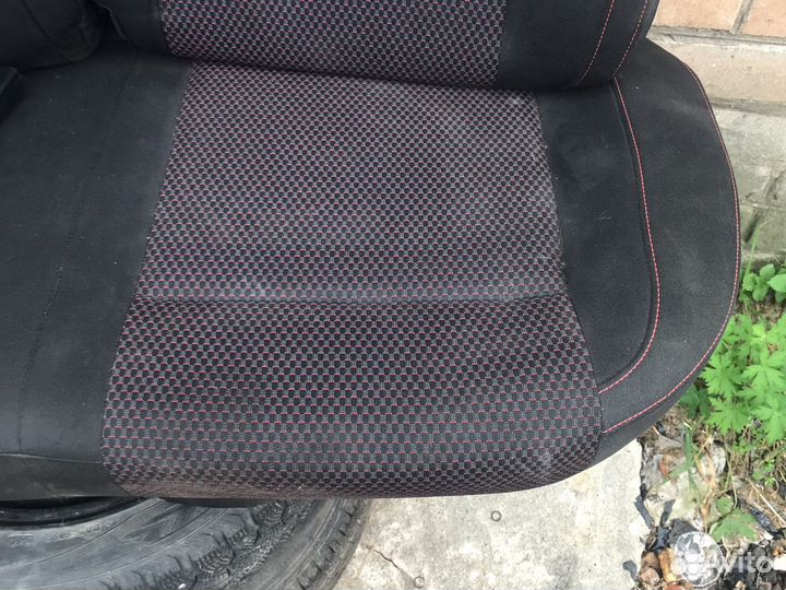 Задний диван шкода рапид