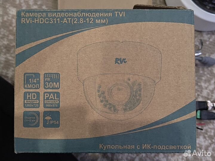 Камера видеонаблюдения купольная