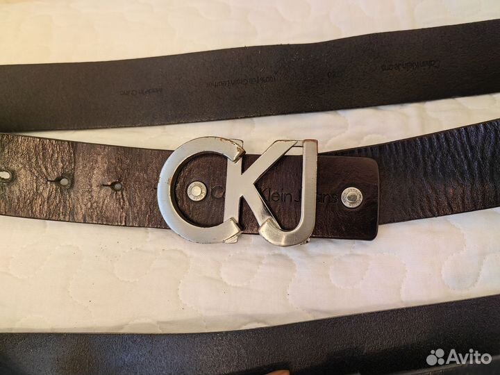 Ремни мужские и женские б/у, кожа и текстиль