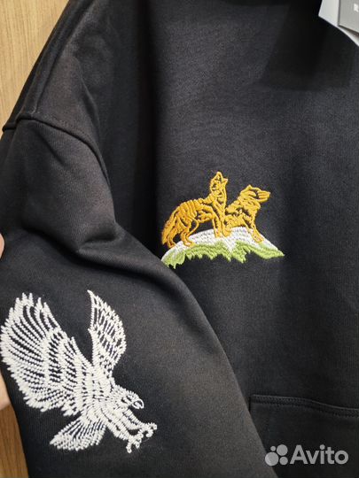 Худи толстовка Rhude L с вышивкой