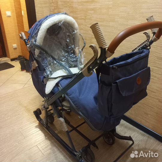 Санки коляска ника 7 8