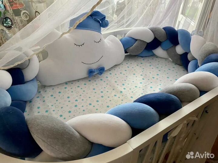 Бортик косичка