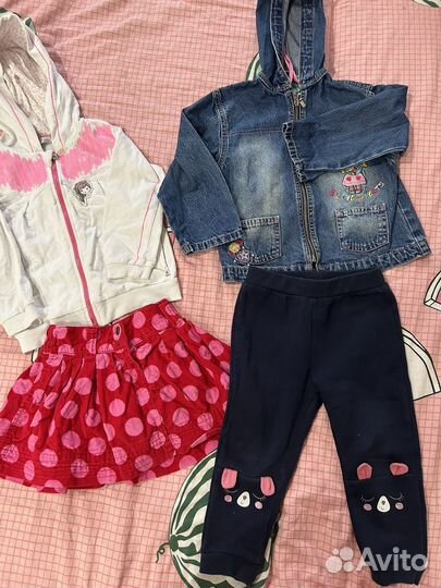 Вещи пакетом на девочку 92 98