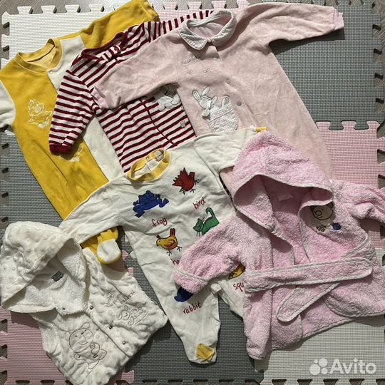 Детские вещи пакетом на 3-6мес