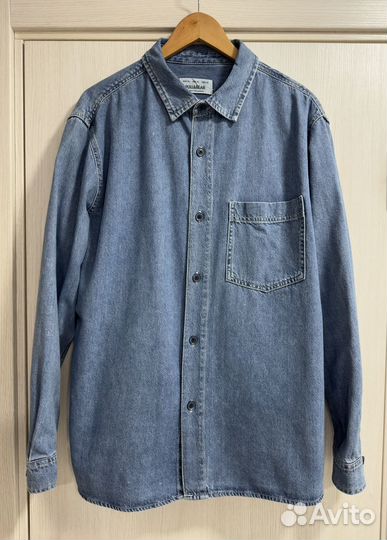 Джинсова рубашка Pull&Bear