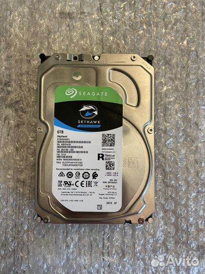 Жесткий диск Seagate 6 тб