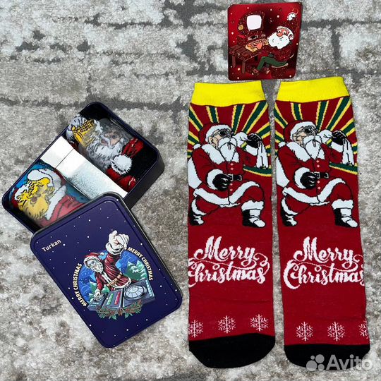 Новогодние носки