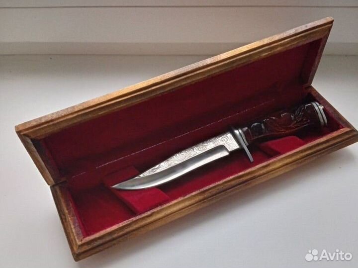 Нож ручной работы итк в шкатулке