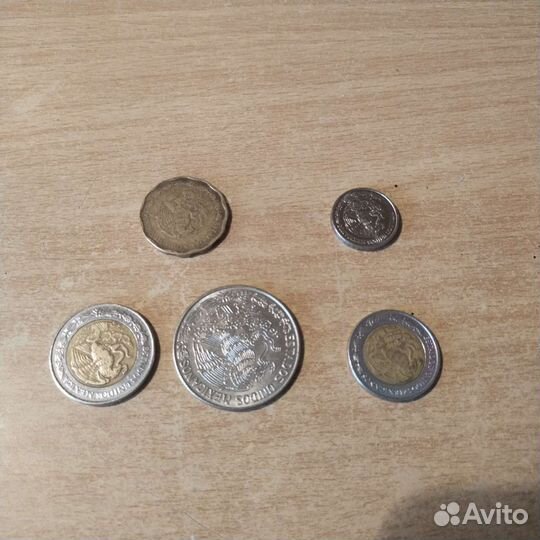Набор монет мексика