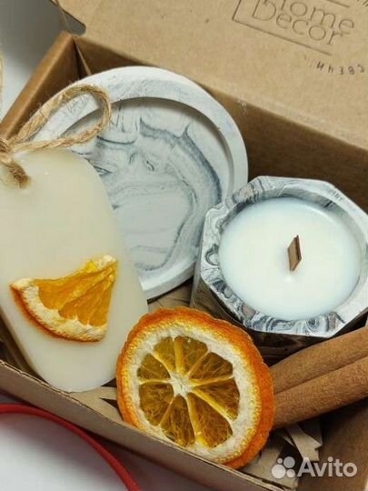 Соевые свечи ручная работа