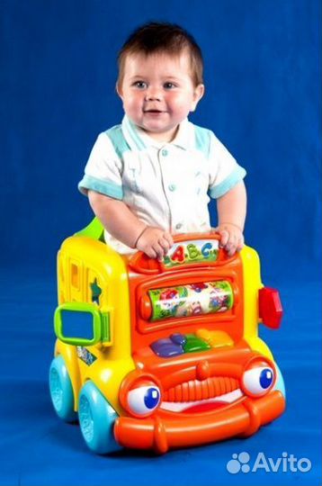 Большой Автобуc каталка, толокар