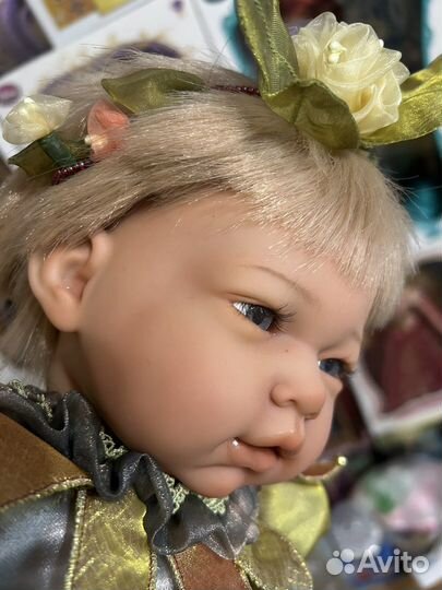 Кукла реборн испания девочка коллекционная