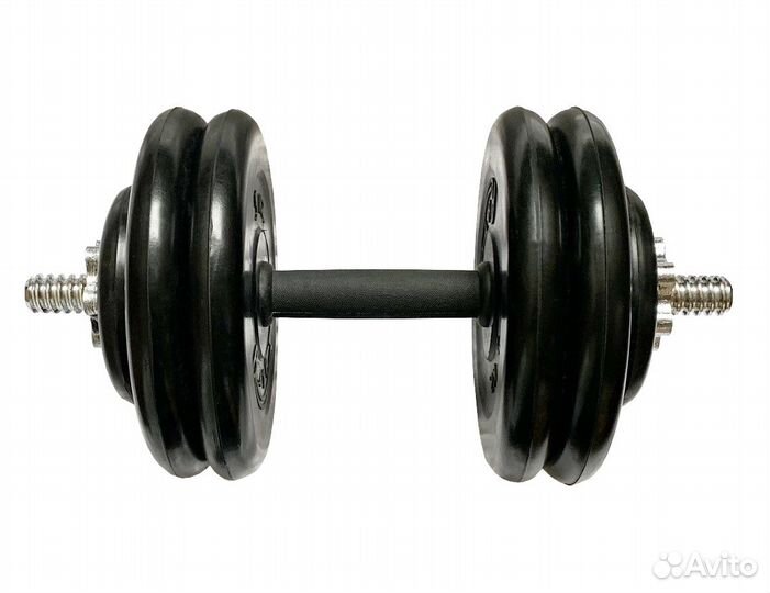 Разборная гантель весом 24,5 кг новая