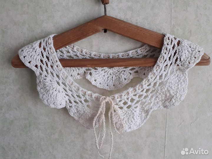 Воротник вязаный