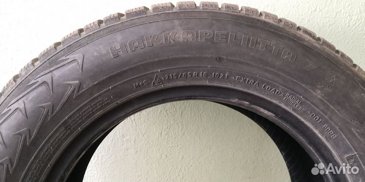 Nokian Tyres Hakkapeliitta 7 215/65 R16 102T