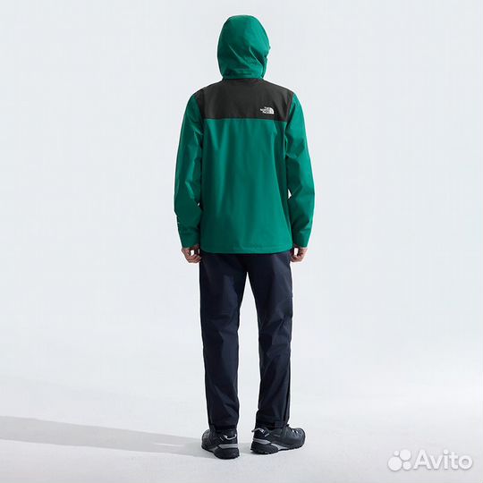 THE north face Windbreaker Jackets Men Endless Green (S)(58)