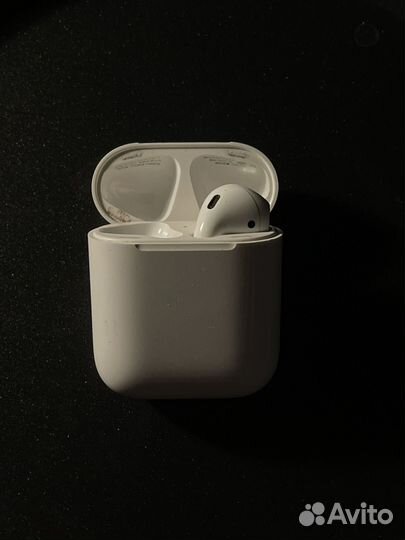 Кейс для airpods 1 и 2 + правый наушник