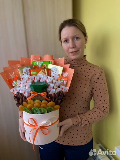 Съедобные/ вкусные букеты для женщин и мужчин