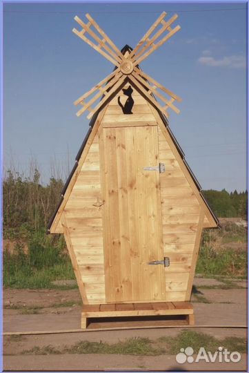 Уличный туалет домик с установкой йем 959