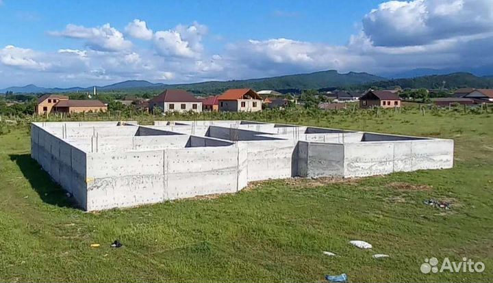 Заливаем фундамент