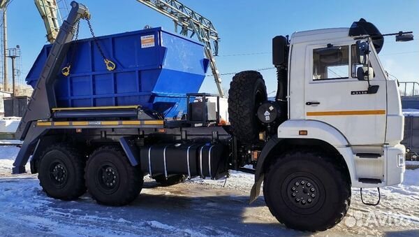 Вывоз мусора и снега контейнером 8м3, 20м3, 27м3