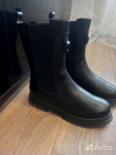 Ботинки зимние натуральная кожа 39 размер