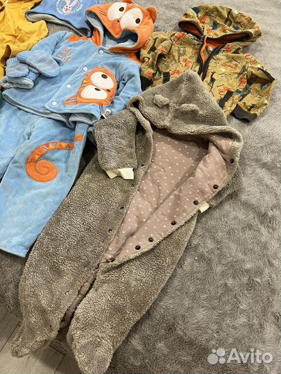 Вещи пакетом на мальчика 74 80 86