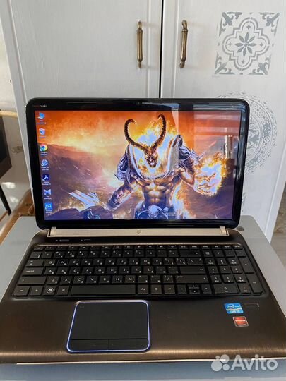 Мощный HP/Core i5/12гб/SSD 240+HDD 640/металл