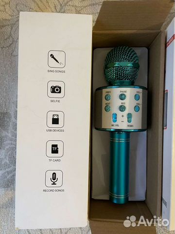 Караоке микрофон детский игрушка