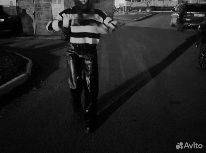 Кожанные брюки