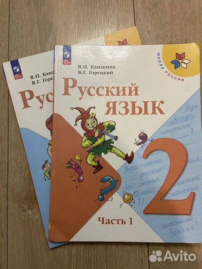 Учебник по русскому языку 2 класс Канакина