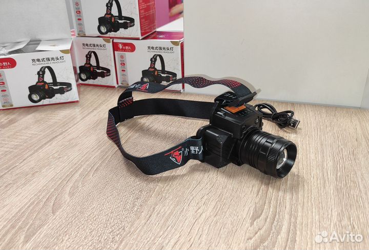 Яркий и мощный налобный фонарь Т58