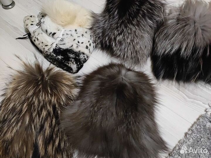 Шапки женские новые, меховые