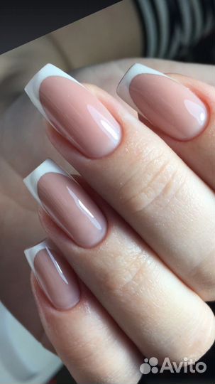 Маникюр наращивание