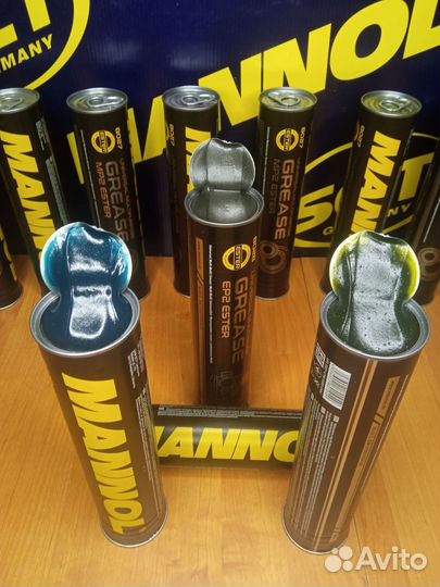 Смазка синяя в тубах в ведрах Mannol