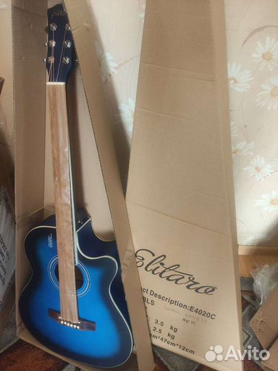 Гитара акустическая Элитаро 4010 и 4020 новая