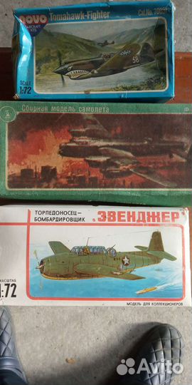 Сборные модели самолётов 1 72