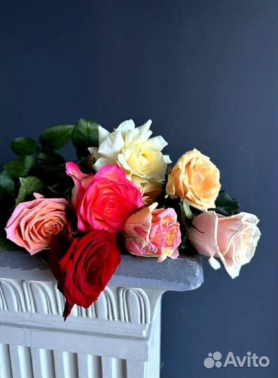 Розы пионовидные Цветы