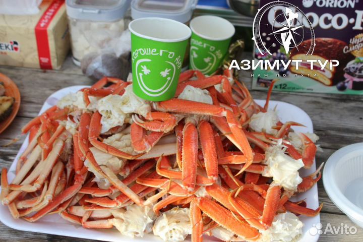 Крабовое сафари на быстроходных катерах