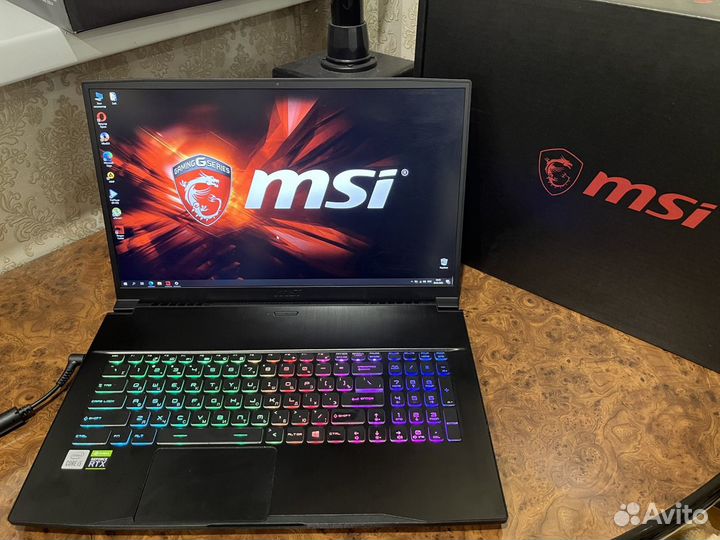 Msi GF75 RTX3060 обмен