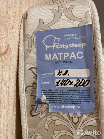 Матрас 140х200 бу