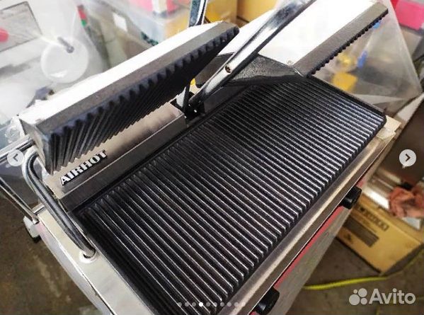 Гриль прижимной двойной