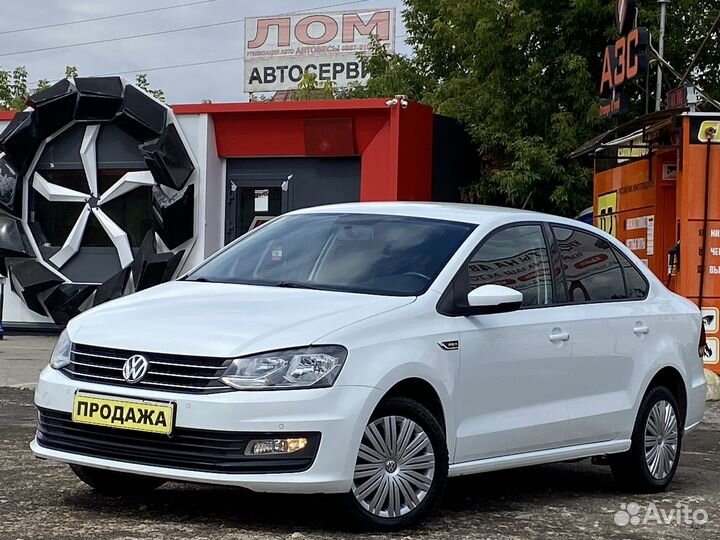 Volkswagen Polo 1.6 AT, 2019, 102 000 км