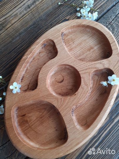 Менажница из дерева